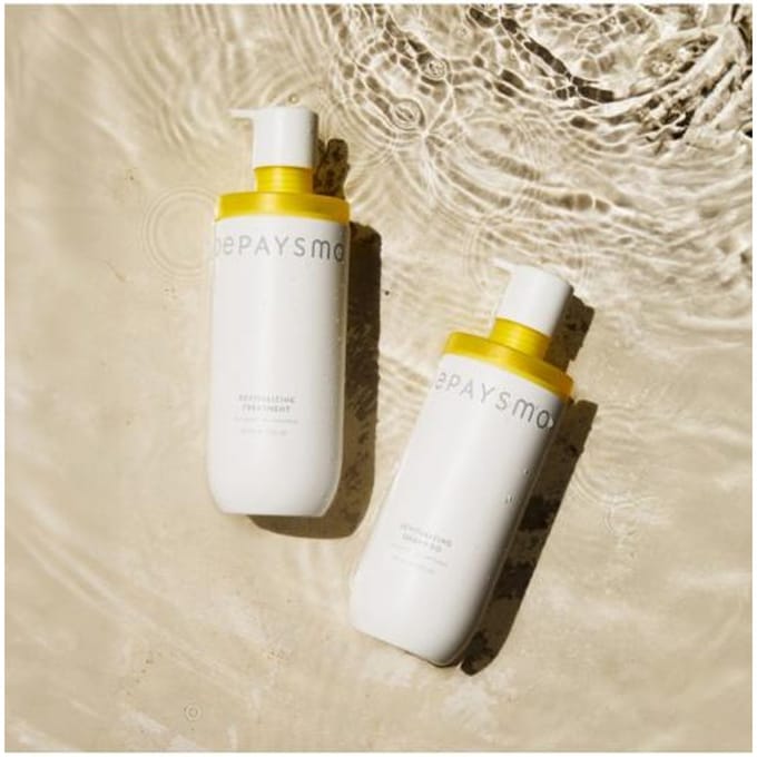 Depaysmo Ensemble Revitalisant pour Cheveux Shampooing Traitement NONE white