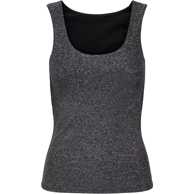 ONLYONLEA GLITTER S/L 2-WAYS TOP JRS DamesTop