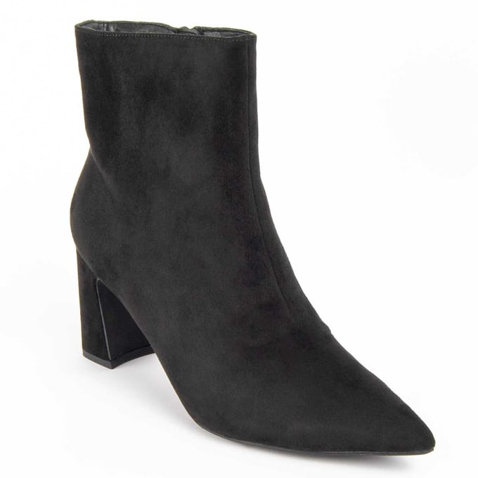 Botín De Tacón Para Mujer.  Montevita  Botirey5  100909 36 zwart