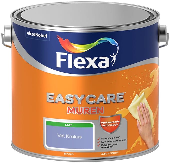 Flexa - Easycare Muren - Vol Krokus - Mengverf - 2,5 L