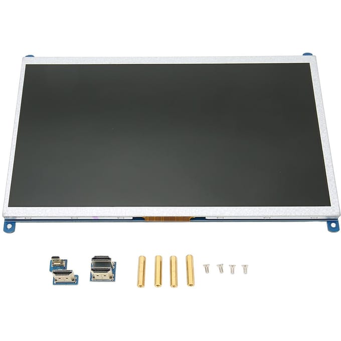 10,1-inch Scherm HD 1024x600 Hoge Resolutie 90 Graden Laag Verbruik Computeraccessoires