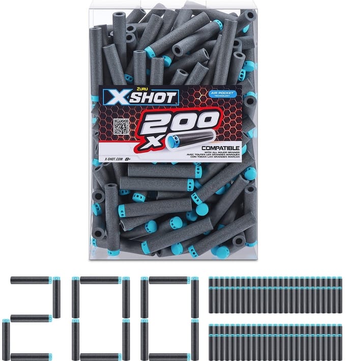 XSHOT Excel navulpak 200 darts
