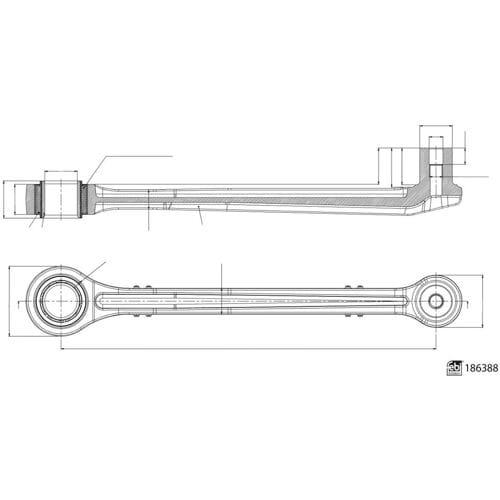 Stabilisatorstang FEBI BILSTEIN 186388