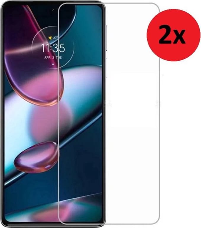 Pearlycase Screenprotector Geschikt voor Motorola Moto G24/ G24 Power Screenprotector - Moto G04/ E14 Screen Protector Tempered Beschermglas 2x