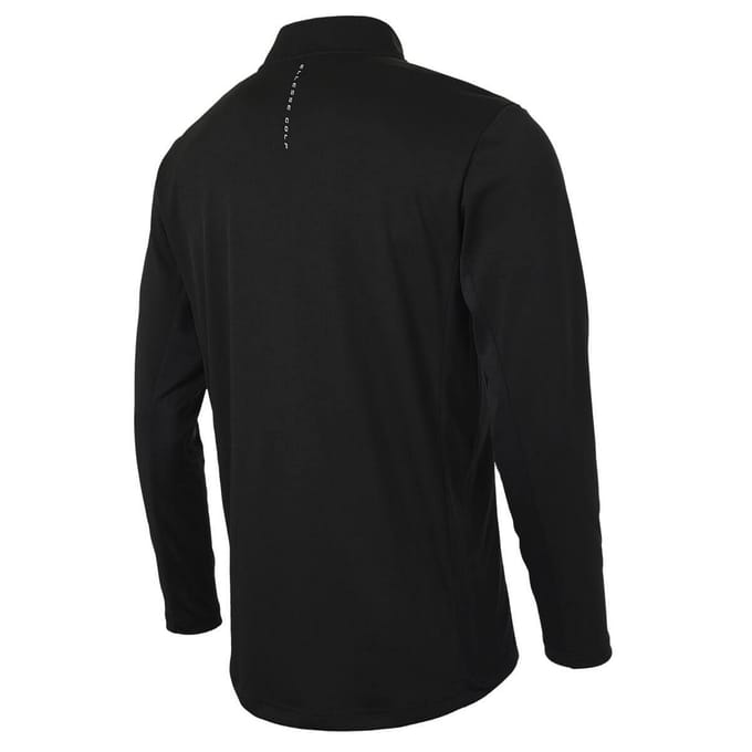 Ellesse Heren Rolbi Quarter Zip Top (Zwart)