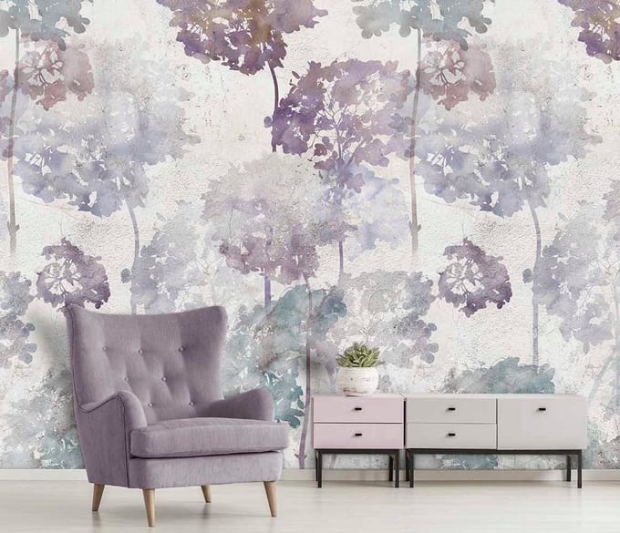 INGK - Floral Utopia Behang - Hortense Color