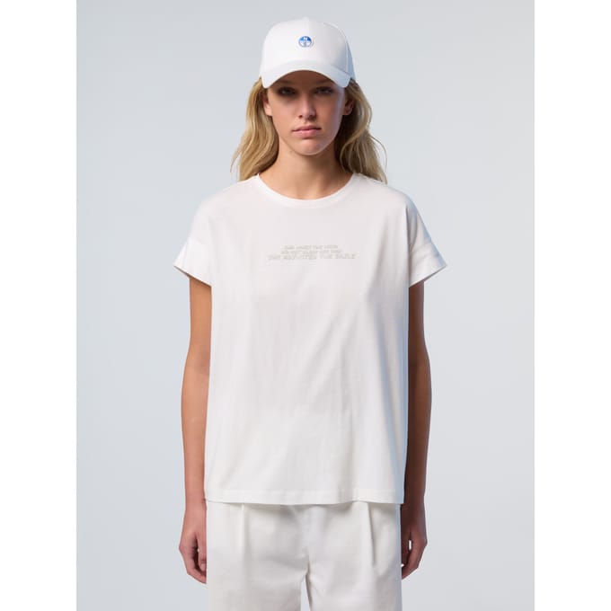 T-shirt met opdruk voor dames North Sails