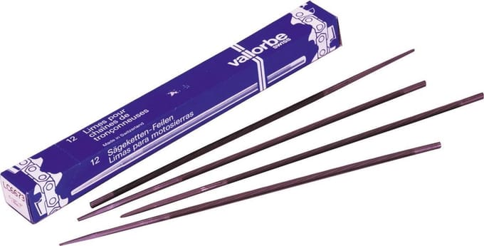 Ronde Kettingzaag Vijl Vallorbe - 5,5x200 Mm (12 Stuks)