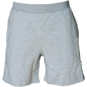 New Era Essentials Shorts, Mannen, Grijs, Shorts, maat: M