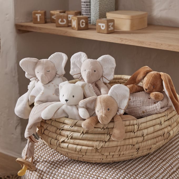 Noukie's B&M Knuffeldoekje – Bali Hazelnoot