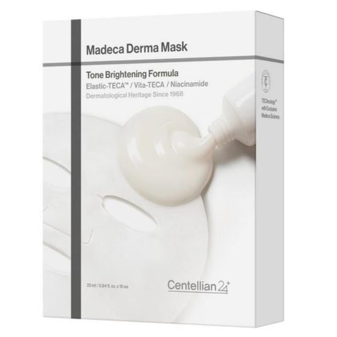 CENTELLIAN24 Masque Derma Madeca Formule Éclaircissante 10 Pièces/20 Pièces 10EA X 2