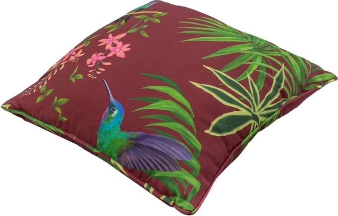 Sierkussen 50x50 Celeste red (p)