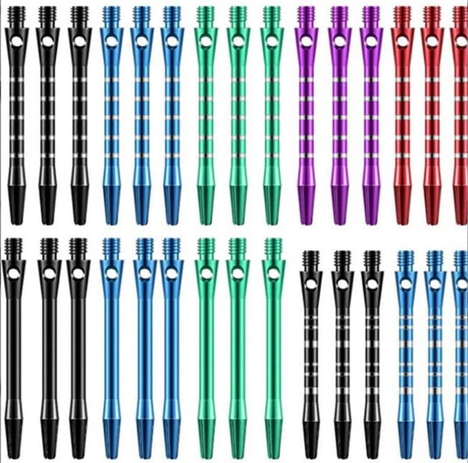 30 Aluminium Dartpijlen Set - Professionele Werpijlen voor Dartsbord