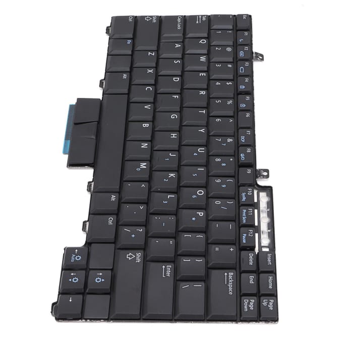 Clavier de remplacement durable et pratique pour DELL noir