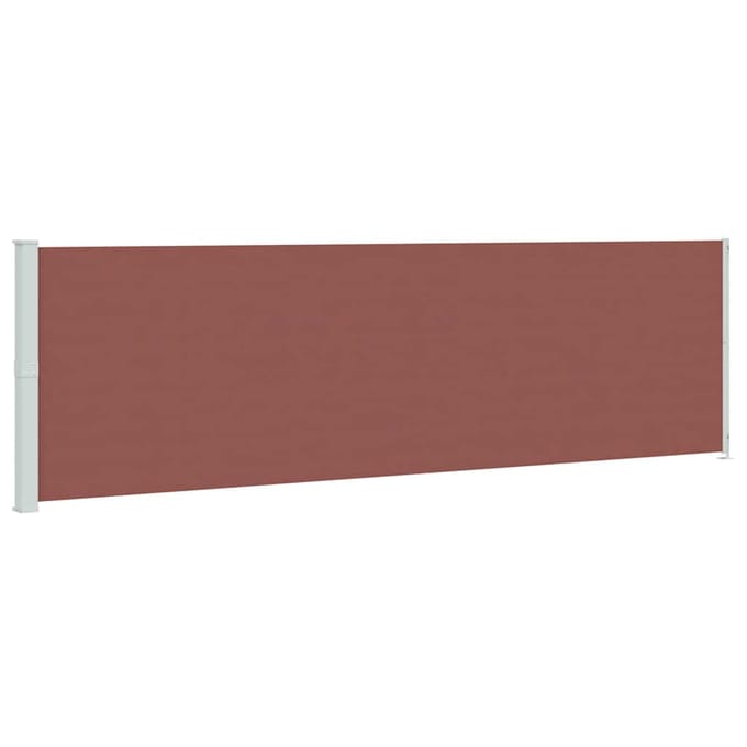 vidaXL - Tuinscherm - uittrekbaar - 180x600 - cm - bruin