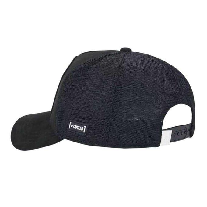 Capslab Heren Zwarte Panter Trucker Cap (Zwart)