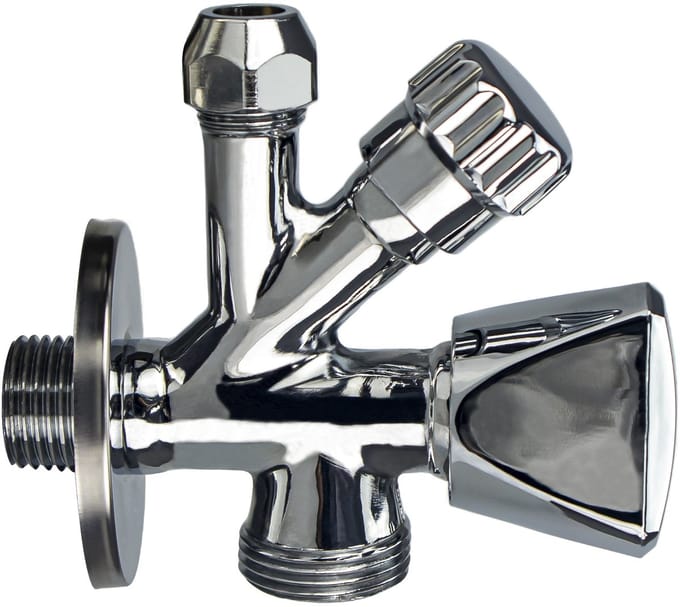 Plumb Combinatie kraantje 1/2 x 3/4 x 10mm