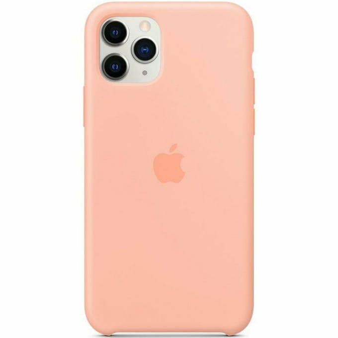 Apple - Siliconen Hoesje - iPhone 11 Pro - Grapefruit Oranje