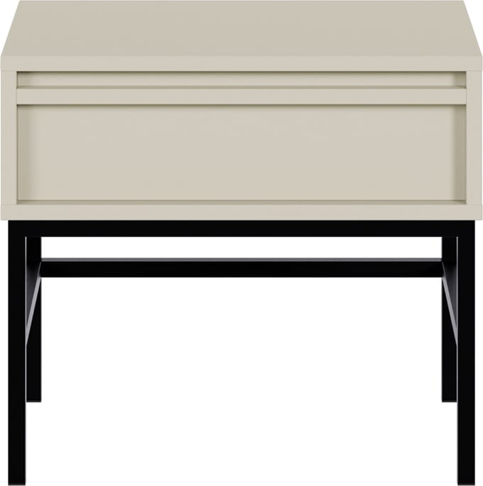 Selsey Evo - Nachttafel staand 50 cm - Grijs beige
