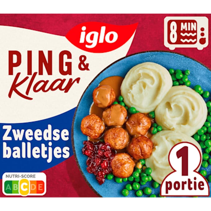 Iglo Ping & Klaar Zweedse Gehaktballen - 400 g