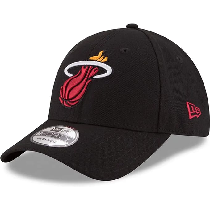 New Era NBA Miami Heat Cap - 9FORTY - One size - Black/Red