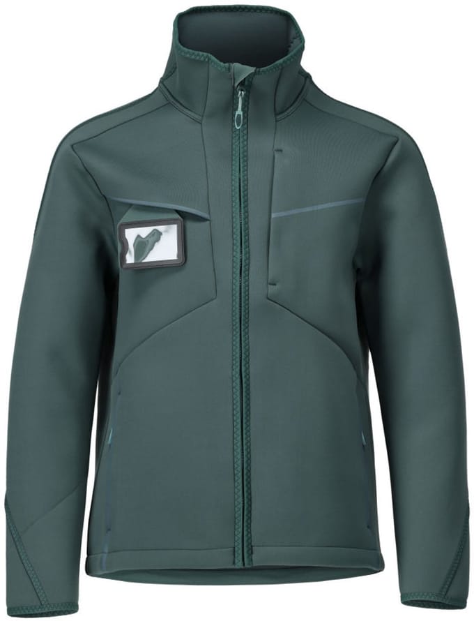 Mascot Customized Softshell jas 22085-662 - Bosgroen - 4XL