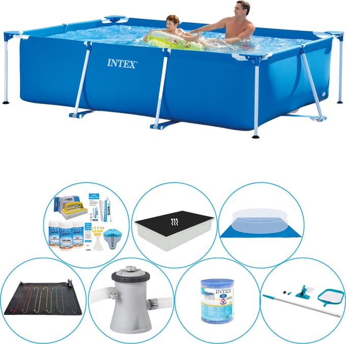 Frame Pool Rechthoekig 260x160x65 cm - Zwembad Comfort Pakket