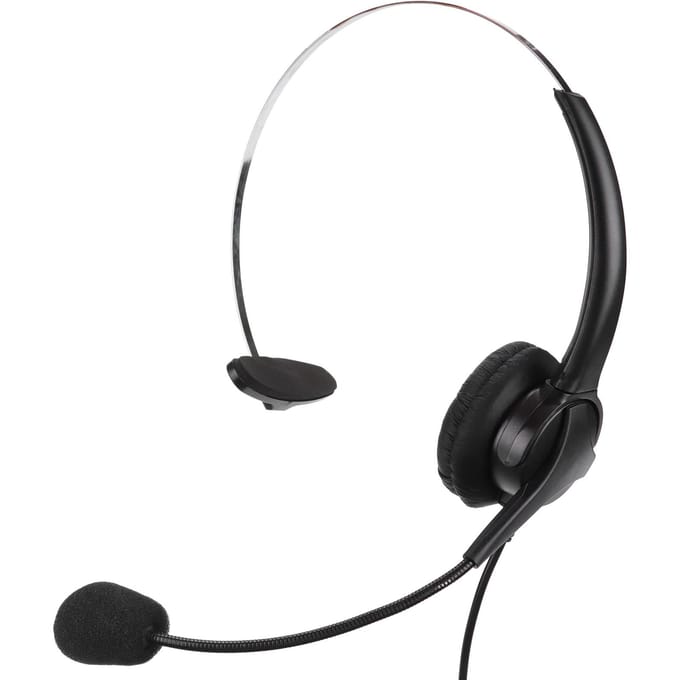 RJ9 Telefoon Headset Callcenter Headset Ruisonderdrukking Bedraad Professionele Mono Headset met