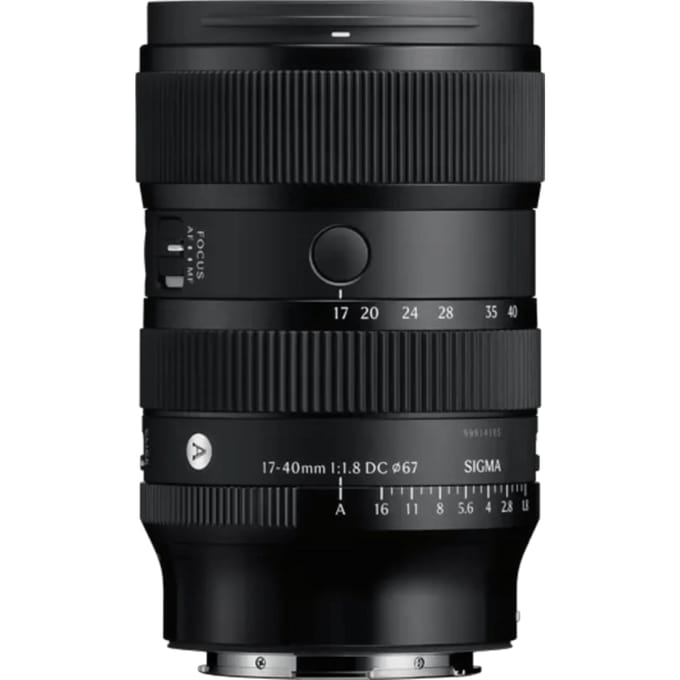 Sigma 17-40mm f/1.8 DC Art Canon RF-mount
