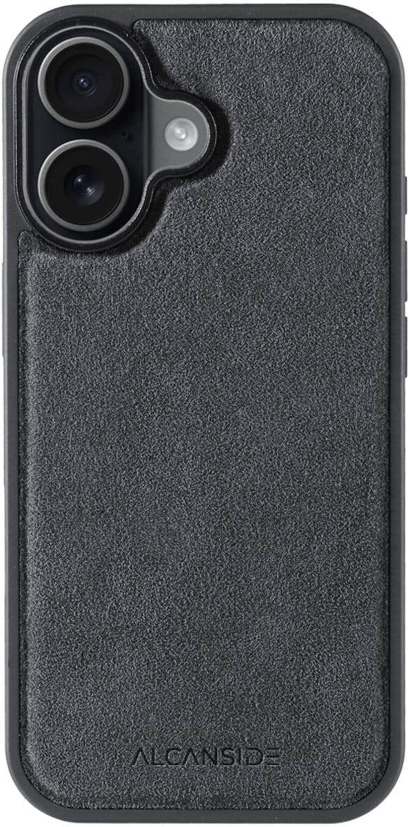 iPhone 17 - Alcantara Back Cover - Space Grey