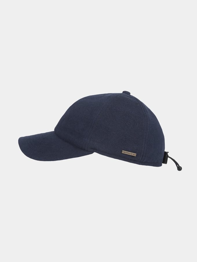 Hatland - Baseball cap voor heren - Lenox - Zwart - maat L/XL (60CM)