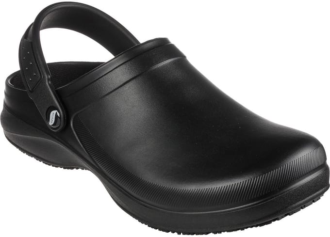 SKECHERS RIVERBOUND Werkschoenen Veiligheidsschoenen Heren Clog 200092EC BLK Zwart