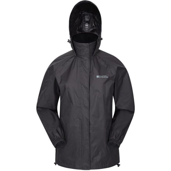 Mountain Warehouse Pakka Waterdichte Jas voor kinderen/Kinderen (Zwart)