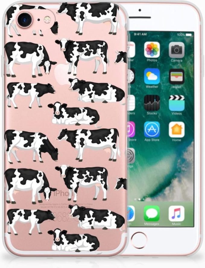 iPhone SE 2022 | SE 2020 | 8 | 7 TPU Hoesje Koetjes