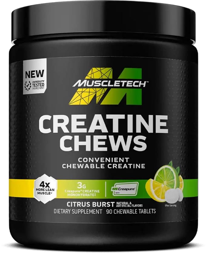 Creatine Chews - 90 chewables - Citrus Burts