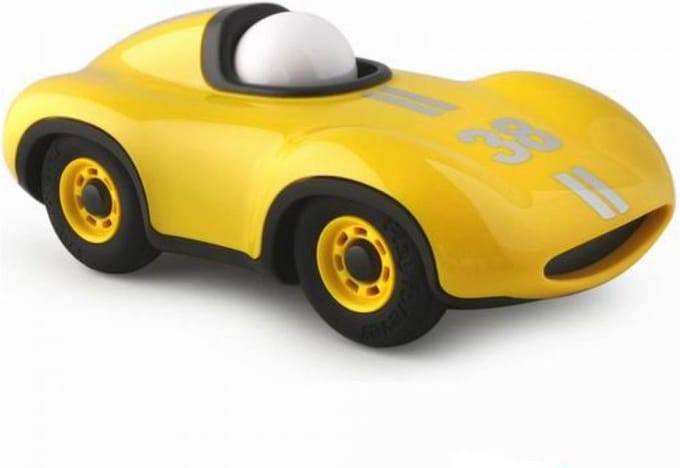 Playforever - Speelgoedauto - Speedy Le Mans - Geel