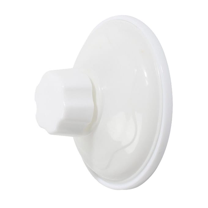 Hamac pour Chat Ventouse 8,5cm Plastique Blanc Ventouse à Vide avec Vis pour Fenêtre Verre Porte white