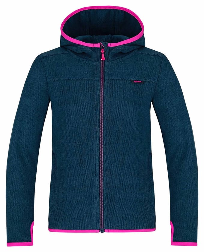 Kinderhoodie Loap Qwaro Blauw - 128