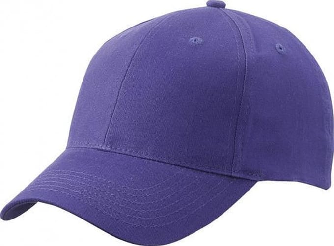 Jumada's - Baseball Cap - 6 Panelen - Katoen - Paars