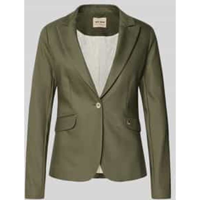 Slim fit blazer met klepzakken, model 'Blake Night'