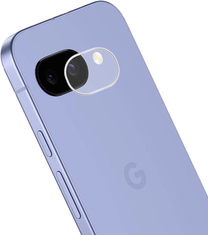 Camera Lens Protector Geschikt voor Google Pixel 9a - Extra Sterk - Camera Screenprotector Beschermglas - Gehard Glas - Tempered Glass - Screen Protector