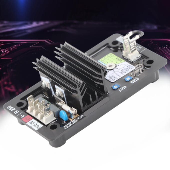 R250 AVR Automatische Spanningsregelaar Borstelloze Diesel Generatiesysteem Set Accessoires