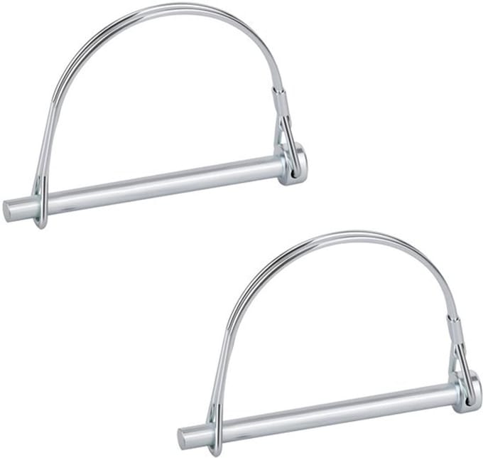 Allecto - Trailer Koppelpins - 2 Stuks - Veiligheidsslot