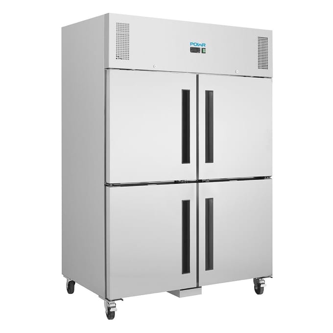 Polar G-serie opstaande dubbele stabiele deur gastro vriezer 1200L