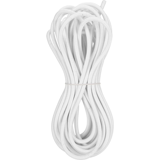 6mm 10m / 32.8ft Polypropyleen Vezel Ronde Elastische Koord Naaiaccessoires voor Kleding white