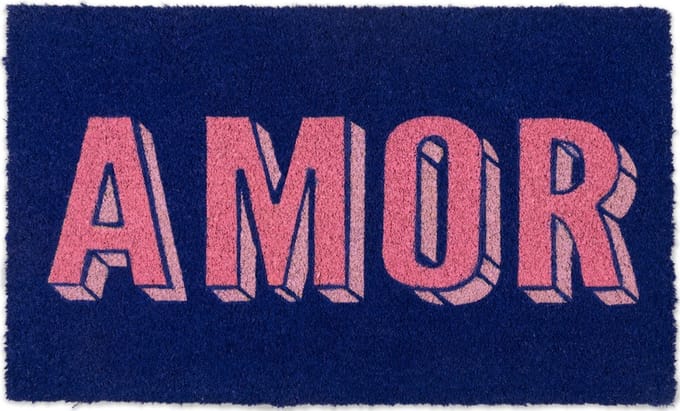 Deurmat Amor