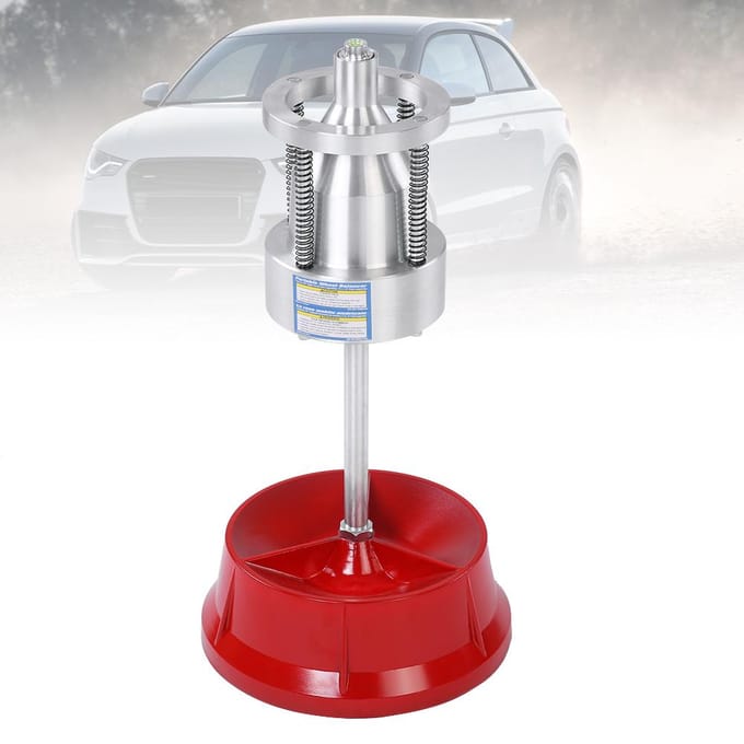 Voiture Camion Portable Moyeux Roue Pneu Équilibreuse Niveau à Bulle Jante Robuste blanc