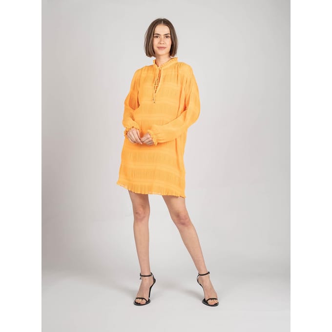 Patrizia Pepe jurk Vrouw oranje
