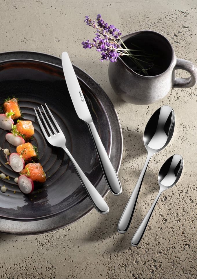 Sola Steakmes Siena - Zilver - Los bestek - 1 stuk