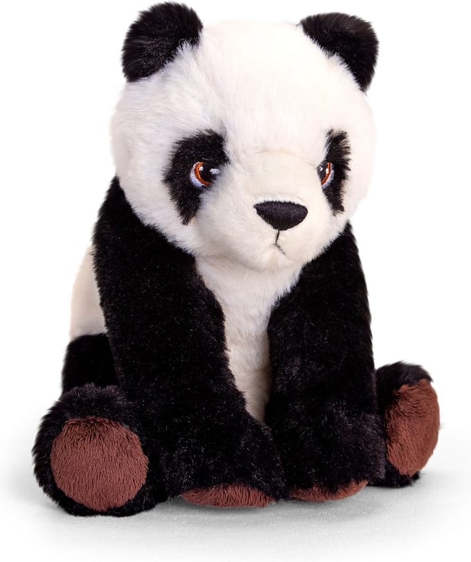 Keel Toys Panda - 18 cm - Dieren knuffelbeesten
